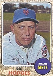 1968 Topps Baseball Cards      027      Gil Hodges MG